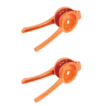2PK Davis & Waddell Citrus/Lime Squeezer 23.5x9cm - Orange
