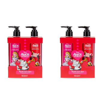 2PK Disney Alice in Wonderland Hand Cream and Wash Duo 460ml Raspberry/Honeydew