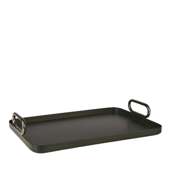 Belle Plantation Tray Home/Kitchen Decorative Serveware - Black