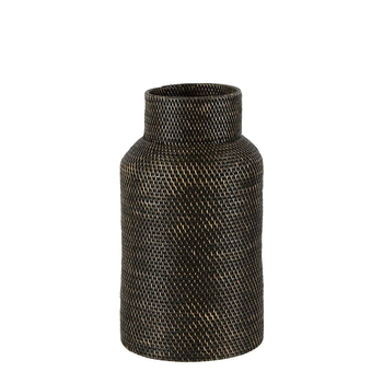Belle Harta Woven Basket Small Black DECORATOR - BASKETS