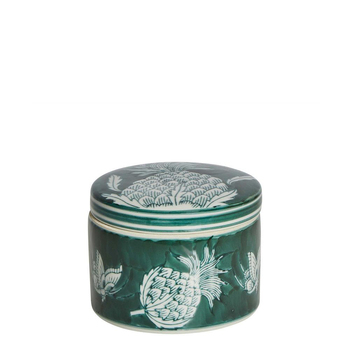 Belle Thistle Porcelain Jar Small DECORATOR - CLOCHES & JARS