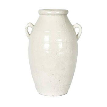 Belle Terracotta Jameson Indoor Urn Large 40x58cm - White