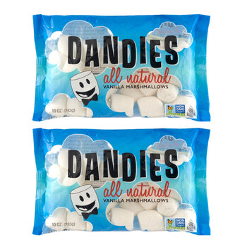2x Dandies Large Vegan Marshmallows 283g