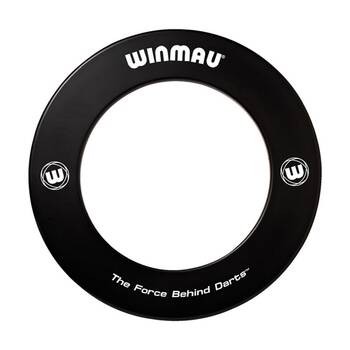 Winmau Printed Dartboard Surround Black Universal Fit Protection Ring WA4400