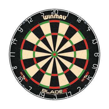 Winmau Blade 6 Ultra Thin 60 Degree Latest Wire Technology Dartboard WB3033