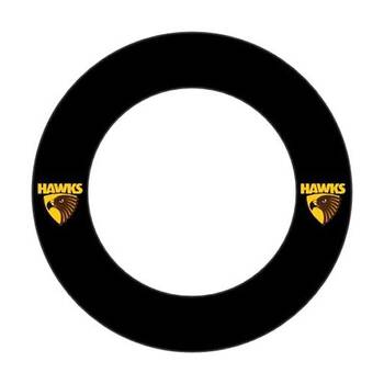 AFL Hawthorn Dartboard Surround Hawks Team Design Universal Fit 