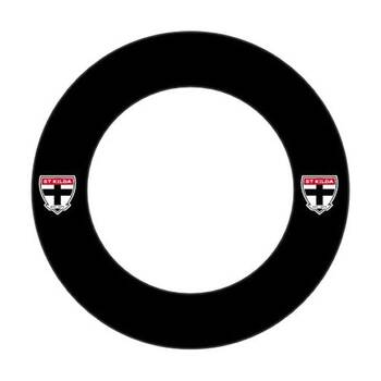 AFL St Kilda Dartboard Surround Saints Team Design Universal Fit 