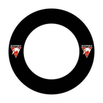 AFL Sydney Dartboard Surround Swans Team Design Universal Fit 