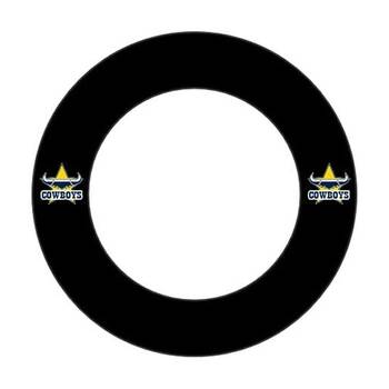 NRL Cowboys Dartboard Surround North QLD Team Design Universal Fit 