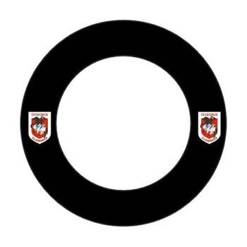 NRL Dragons Dartboard Surround St George Team Design Universal Fit 