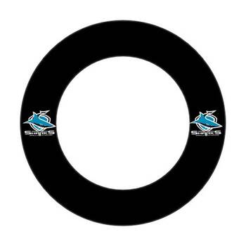NRL Sharks Dartboard Surround Cronulla Team Dessign Universal Fit 