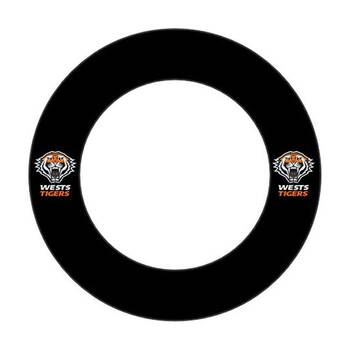 NRL West Tigers Dartboard Surround Western Team Dessign Universal Fit 