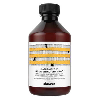 Davines NaturalTech Nourishing Creamy Shampoo Care 250ml For Dry/Damaged Hair