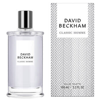David Beckham Classic Homme (New Size) EDT Eau De Toilette Spray For Men 100ml