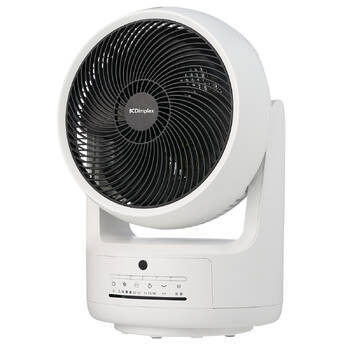 Dimplex DC Heat + Cool Air Circulator & Purifier Desk Fan  - White