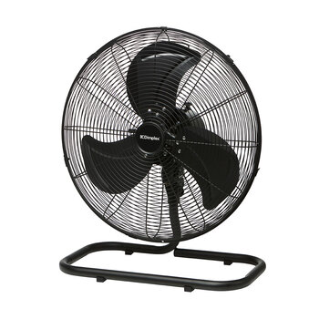 Dimplex 40cm High Velocity Oscillating Floor Fan Black