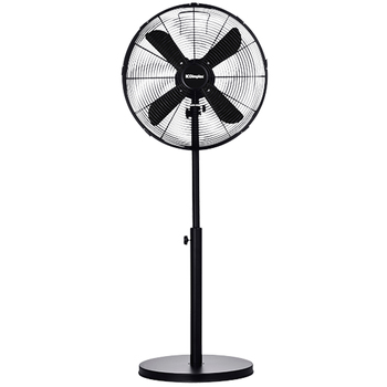 Dimplex 40cm High Velocity Pedestal Fan Matte Black