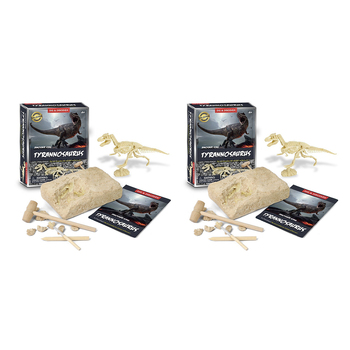 2PK Kaper Kidz Dig & Discover Tyrannosaurus Dig/Excavation Kits 6y+