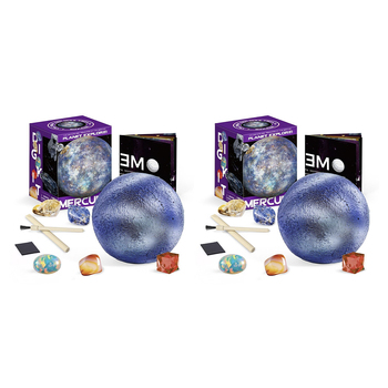 2PK Kaper Kidz Planet Xplore Mecury Dig/Excavation Science Kit 6y+