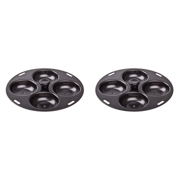 2PK Appetito N/S 4 Cup Egg Poacher Insert 22Cm Diameter Home Kitchen Cooking