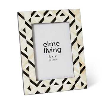 E Style Colter Bone/Glass/MDF 5x7" Photo Frame