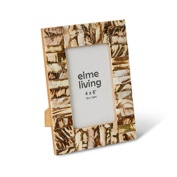E Style Zendaya 4x6" Photo Frame Tabletop Home Decor 21cm Brown