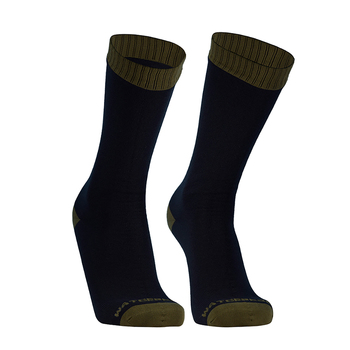 Dexshell Thermlite Merino Wool Sock Black/Olive M EU 39-42/US M 7.5-10