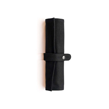 Delfonics Canvas Roll Pencil Case Storage 25cm - Black