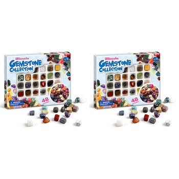 2x 48pc Kaper Kidz Ultimate Gemstone Collection Kids/Childrens Toy 6Y+
