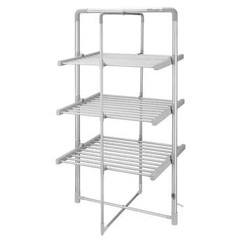 Dimplex Heated Metal Drying Rack Manual Control with 15kg Total Capacity