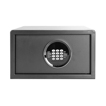 Defence Hotel Digital Code Security Safe 229x405x335mm - Matt Black