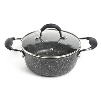 Classica Diamond Stone 20cm Casserole w/ Lid 2.25L Capacity