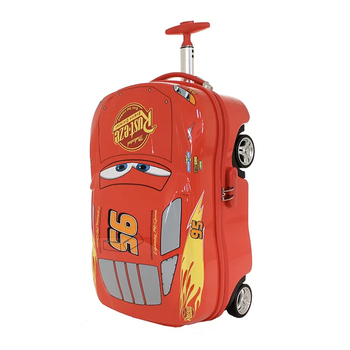 Lightning Mcqueen 19" Hard Case Wheeled Trolley Travel Bag