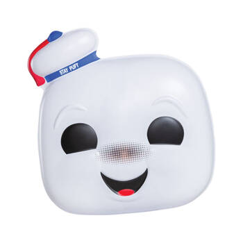 Ghostbusters 1984 Stay Puft Pop! Vacuform Marshmallow Mask 30x25cm - White