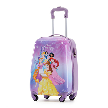 Disney Princesses Kids 45L/17" Onboard Trolley Case Suitcase Luggage