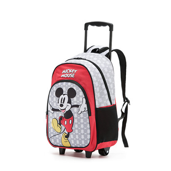 DIsney Mickey 17 Eva Kids/Childrens Wheeled Trolley Backpack
