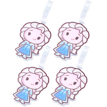 4PK Disney Luggage Tag Suitcase Identity Label - Frozen
