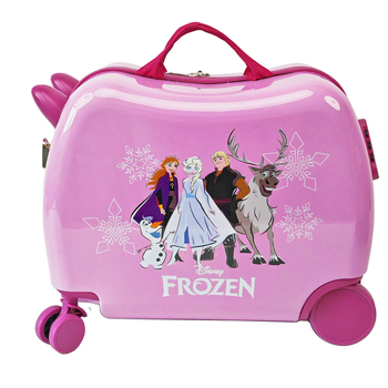 Disney Frozen Ride-On Trolley Case Kids Onboard Luggage - Pink