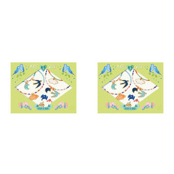 2PK Djeco You & Me Multi Wrap Sky Beads Set Jewellery DIY Kit 8y+