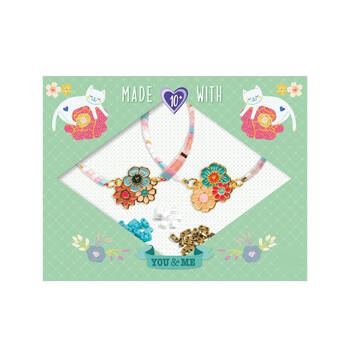 Djeco You & Me Tila & Flowers Beads Set Jewellery DIY Kit 10y+