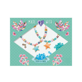 Djeco You & Me Heishi Stars Beads Set Jewellery DIY Kit 10y+