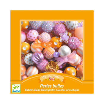 Djeco Gold Bubble Beads 15x15cm Craft Kit Kids/Children 4y+