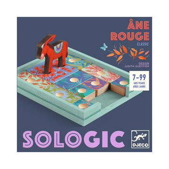 Djeco Red Donkey Logic Classic Board Game Set Kids 7y+