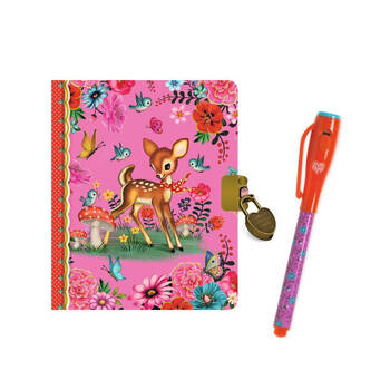 Djeco Fiona Little Secret Notebook w/ Magic Pen Stationery 8y+