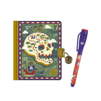 Djeco Steve Little Secret Notebook w/ Magic Pen Stationery 8y+