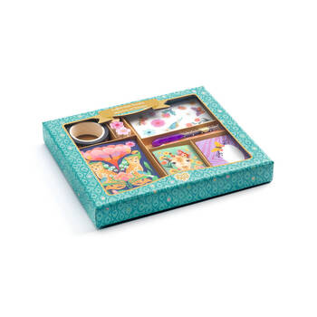 Djeco Kendra Mini Correspondence Box Writing Stationery Set Kids 5y+