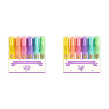 12pc Djeco Mini Pastel Highlighters Kids/Children 5y+