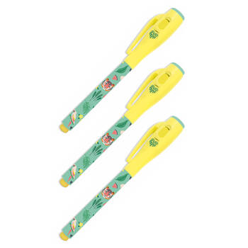 3PK Djeco Caroline Magic Pen w/ Invisible Ink Stationery 3y+