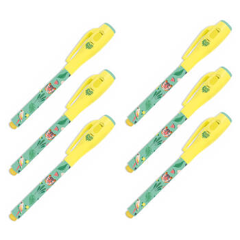 6PK Djeco Caroline Magic Pen w/ Invisible Ink Stationery 3y+