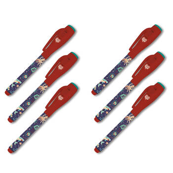 6PK Djeco Steve Magic Pen w/ Invisible Ink Stationery 3y+